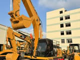 2023 Caterpillar 336D2 crawler excavator, front three-quarter view