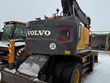 2022 Volvo EWR170E wheel excavator, rear three-quarter view