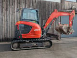2021 Kubota U50-5 mini excavator side view