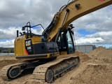 2015 Caterpillar 320E L RR crawler excavator, side view