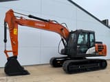 2025 Hitachi Zaxis 140H crawler excavator, side profile view