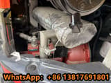 2023 Kubota U50-4 mini excavator engine compartment detail