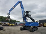 2003 Fuchs RHL 350 material handler, side view