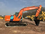 2019 Hitachi EX120 crawler excavator, side view