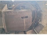 Komatsu PC138US-8 crawler excavator track assembly detail