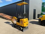 JPC CT-13 mini excavator, rear three-quarter view