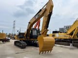 2022 Caterpillar 325D crawler excavator, front three-quarter view
