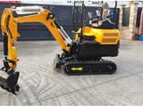 JPC HT20 mini excavator, side view