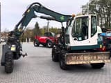 2015 Gallmac TG12 wheel excavator, side profile view