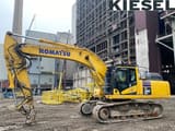 2022 Komatsu PC360NLC-11 crawler excavator, side view