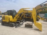 2020 Komatsu PC58 mini excavator, side view