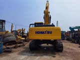2013 Komatsu PC200 crawler excavator rear view