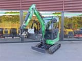 2025 Mole M20 (VI20EL) mini excavator, front three-quarter view