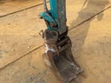 2017 Hitachi ZX17U mini excavator bucket and arm detail