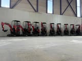 2024 JPC HT-12 mini excavator row