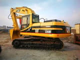 2023 Caterpillar 330B crawler excavator, rear three-quarter view