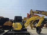 2022 Yanmar VIO55 mini excavator, side view
