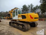 2011 Liebherr R916 LC crawler excavator, rear three-quarter view