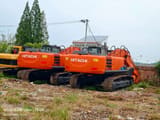 2025 Hitachi Zaxis 350H crawler excavator rear view