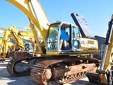 New Holland E485 crawler excavator, side view