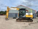 2021 Kobelco SK130LC-11 crawler excavator, side view