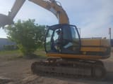 2006 JCB JS 180 crawler excavator, side view