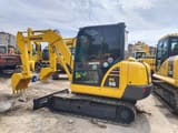 2020 Komatsu PC56-7 mini excavator, side view
