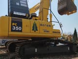 2022 Komatsu PC350 crawler excavator side view