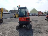 2017 Kubota U27-4 mini excavator, rear view