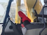 2019 Komatsu PC450-8 crawler excavator interior cab view
