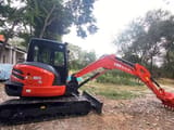 2025 Kubota KX165 mini excavator, side view