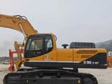2018 Hyundai 330C-9T crawler excavator, side view