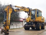 2008 Terex 1404 ZW wheel excavator, side view