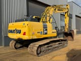 2015 Komatsu PC240LC-10 crawler excavator, rear three-quarter view