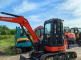 2023 Hitachi ZX30 mini excavator, side profile view