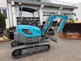 2021 Messersi M38-U mini excavator, side view