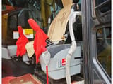 2024 Komatsu PC130 crawler excavator cab interior view