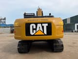2020 Caterpillar 320D2 crawler excavator, rear view
