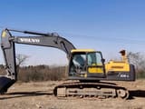 2024 Volvo EC240 LC crawler excavator, side profile view