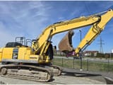 2017 Komatsu PC240 NLC-11 excavator side view