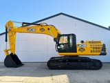 2025 JCB JS345LC HD crawler excavator side view
