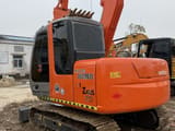 Hitachi Zaxis 70 mini excavator, rear three-quarter view