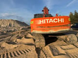 2008 Hitachi ZX250LC-3 crawler excavator rear view