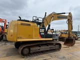 2016 Caterpillar 320E crawler excavator, side view