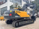 2023 Hyundai 220LC-9S crawler excavator, rear three-quarter view
