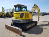 2018 Wacker Neuson ET90 crawler excavator, rear three-quarter view