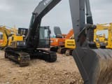 2018 Volvo EC210 crawler excavator, front three-quarter view