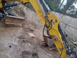 2017 Wacker Neuson ET90 crawler excavator boom and blade view
