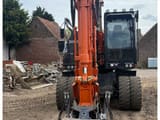2023 Hitachi ZX155W-7 wheel excavator, front view