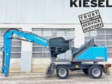 2019 Fuchs MHL320F material handler, side view